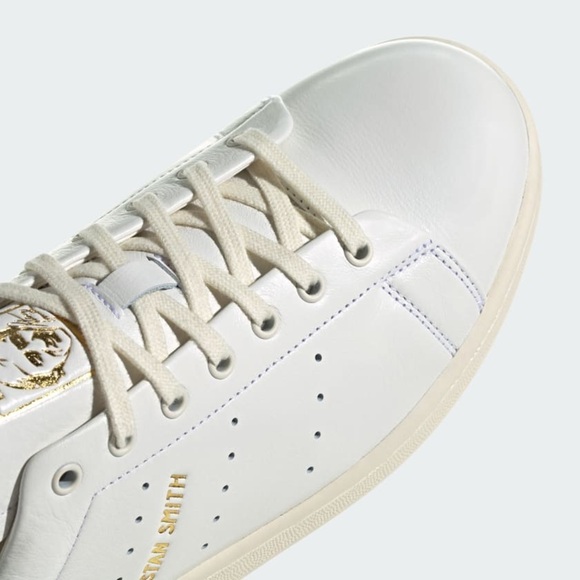 Adidas Stan Smith White and Green Sneakers - Picture 7 of 8
